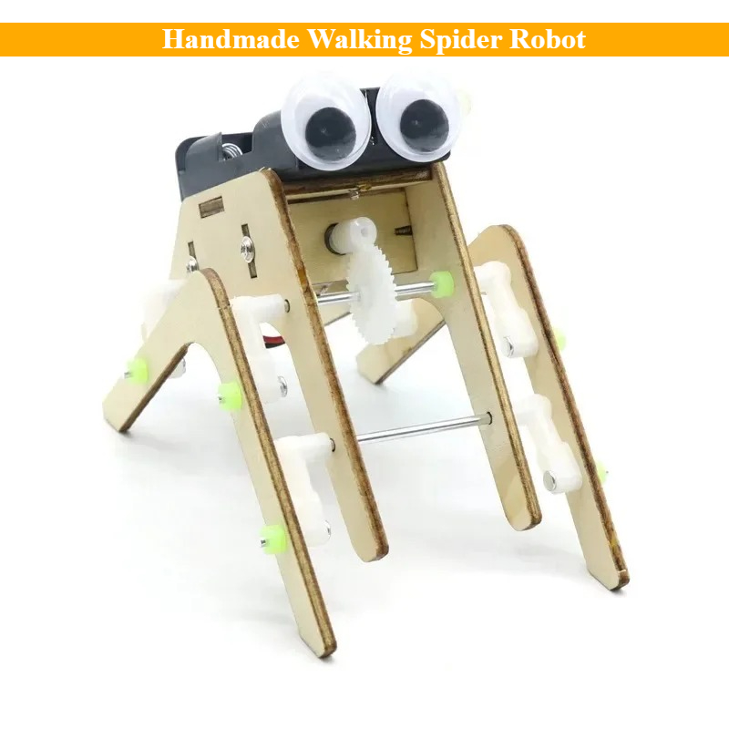Science Max - Imagination DIY Handmade Walking Spider Robot