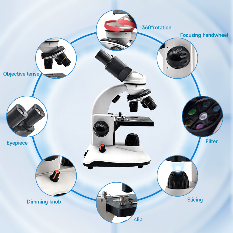 40X-1280X Compound Binocular M - Microscope Compound 40X review and price