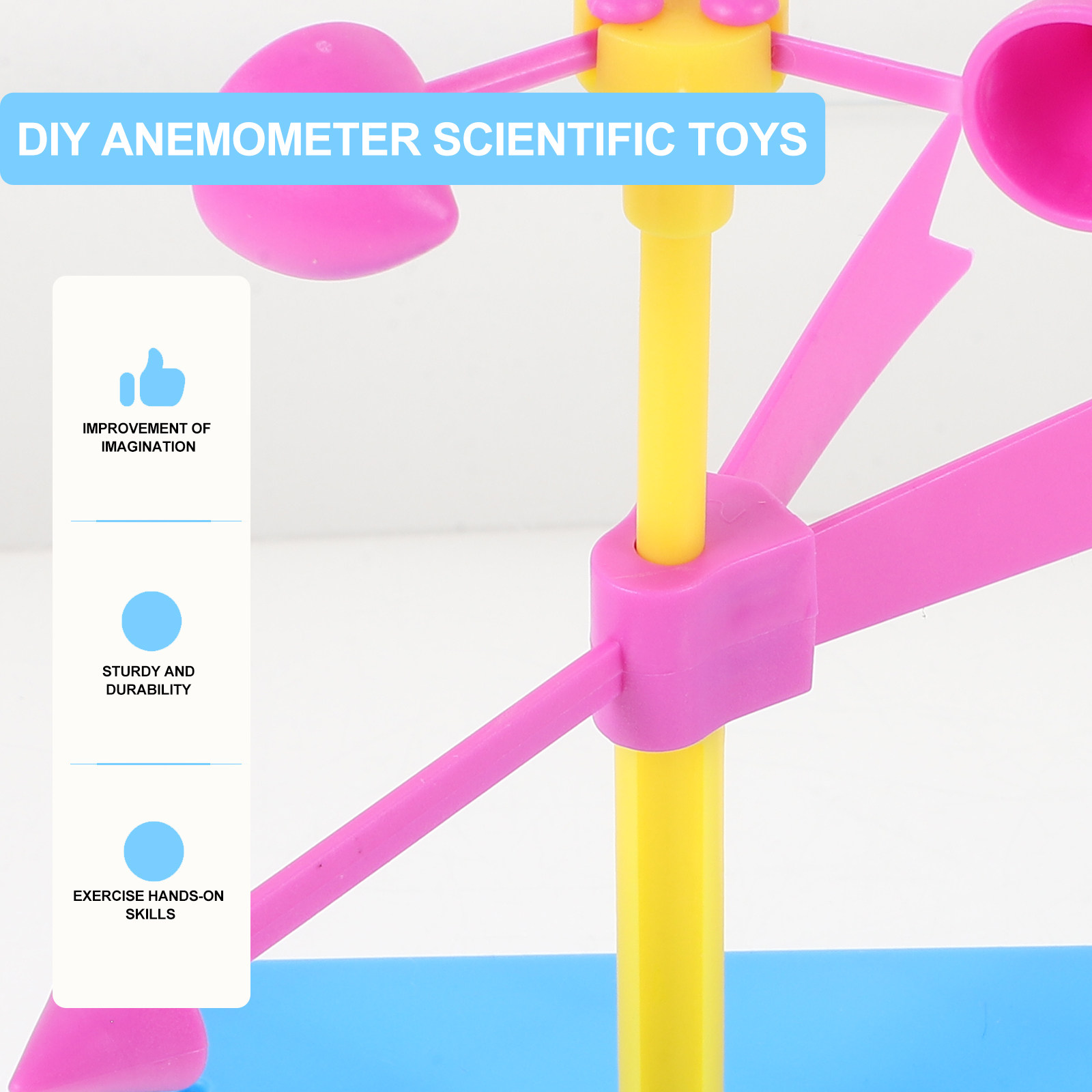 2Sets DIY Hand-Made Anemometer - Science Project review and price