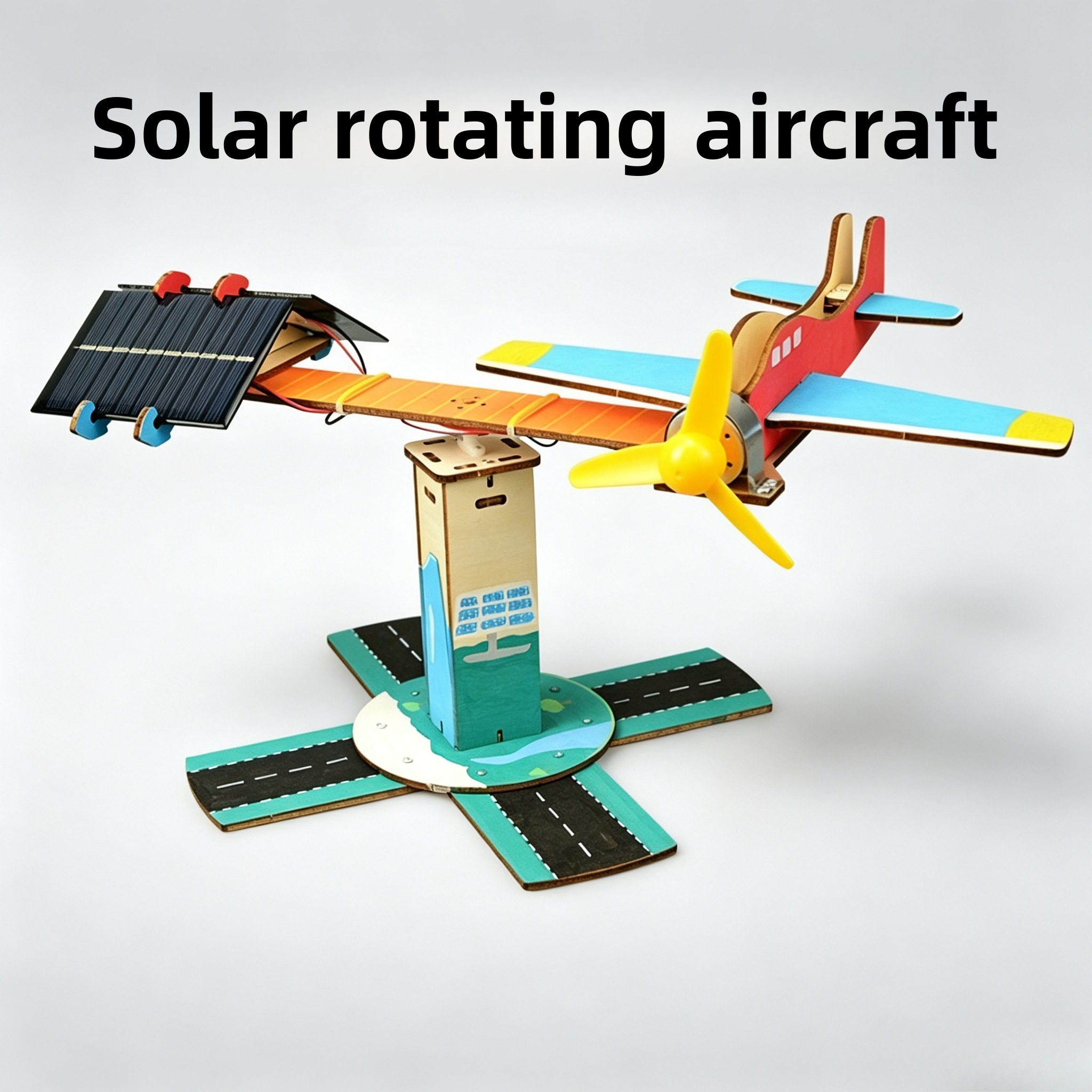 Solar-powered rotating airplan - Science Max review and price