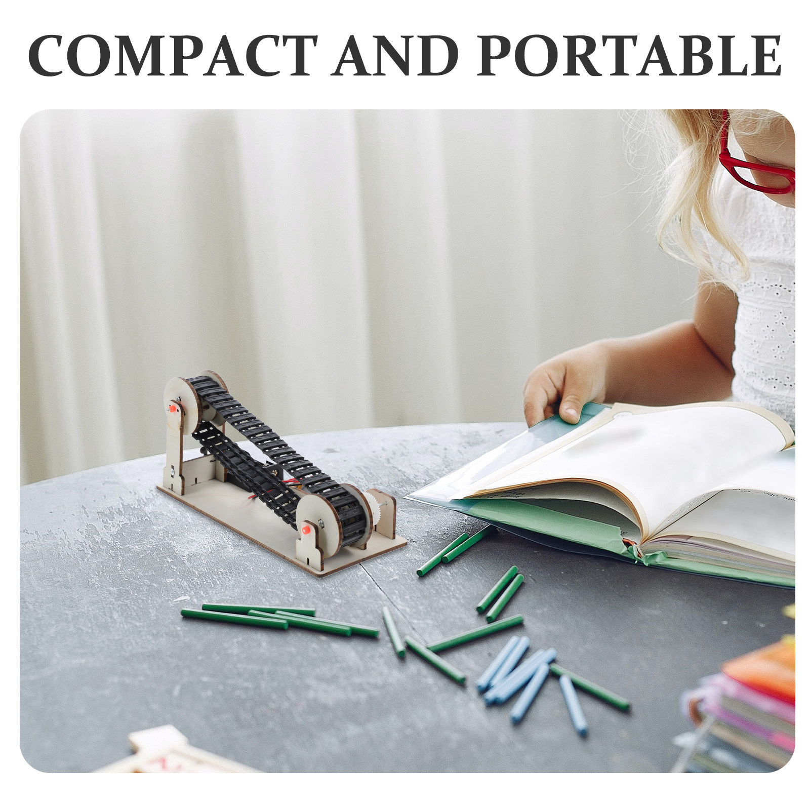 1Set Electric Conveyor Belt DI - Science Project review and price