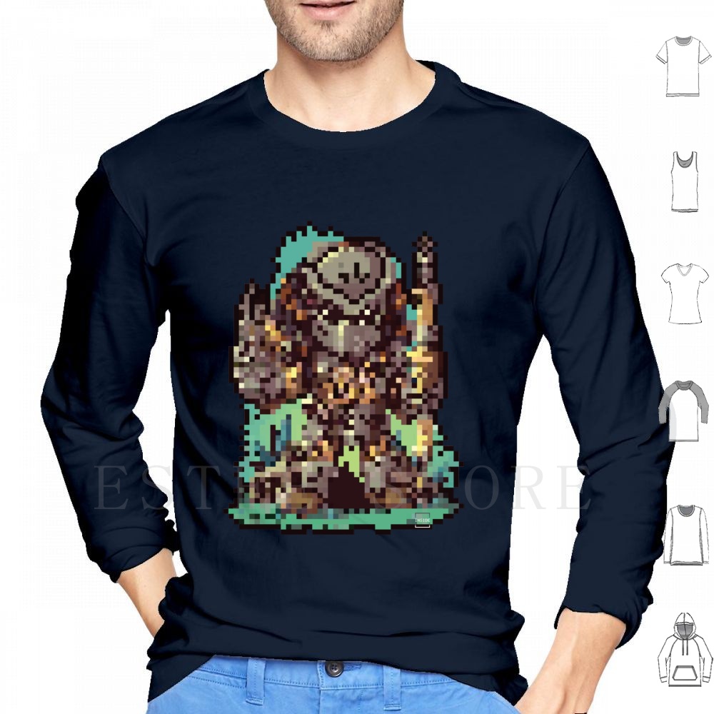 Pixel Hoodies Long Sleeve 80s  - Science Hunter review and price