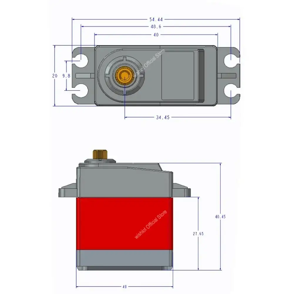 TD-8135MG 35KG Digital Servo 8 - Robot Arm Motor review and price